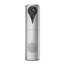 Usb webcam conferência câmera com microfone e alto-falante all-in-1 1080p modo de alta fidelidade speakerphone compatível com windows mac os