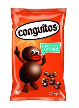 

Conguitos Chocolat Noir - Arachides Rôties Enduites De Chocolat Noir 1000 Gr
