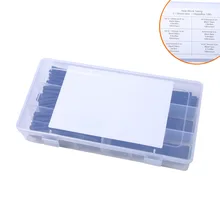 Перекрестный поставщик электроэнергии-горячая набор термоусадочной трубки в коробке 130 шт-Черный Комбинация Авто Ремонт Инструменты Consumptio