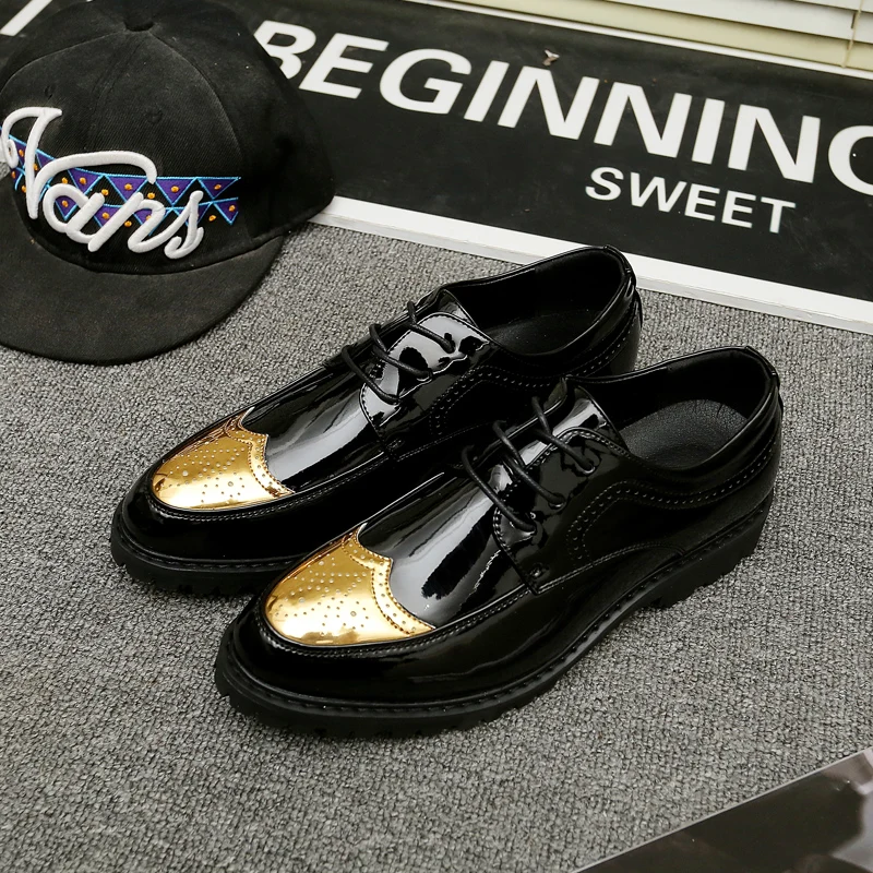 

Brogue Shoes for Men New Stylish Men Formal Shoe Evening Footwear Luxury Brand Italian Formal Oxford Shoes for Men Dress Sneaker