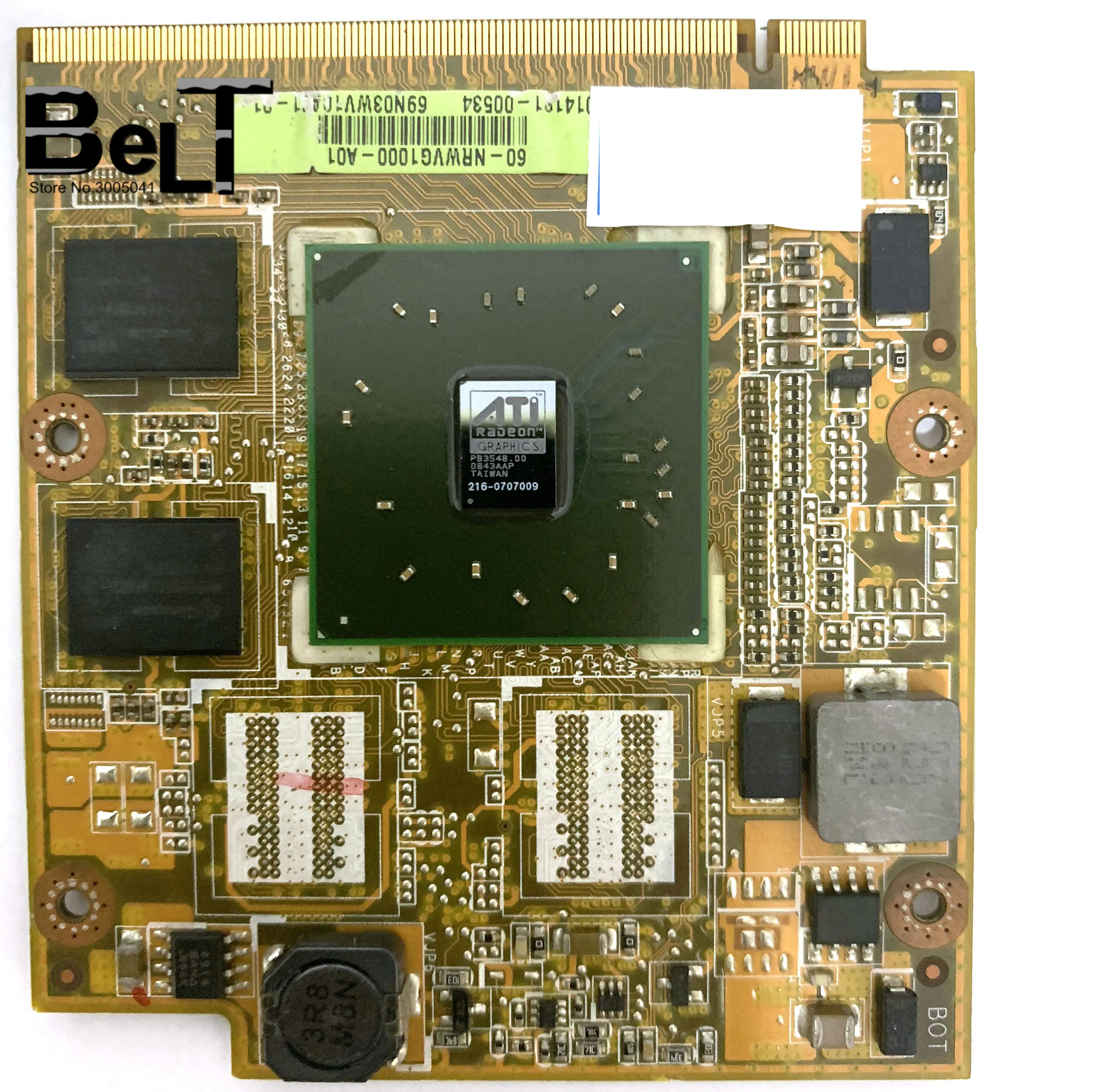 Оригинальная видеокарта HD 3470 HD3470 256M DDR2 MXM II VGA для ASUS F8S F8T F8V M50S N80V X55S X57S X81S |