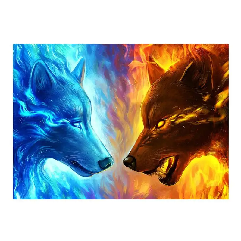 5D DIY Full Diamond Painting Animals Girls Flowers Christams Theme Home Room Decor Embroidery Cross Stitch Mosaic Craft | Дом и сад