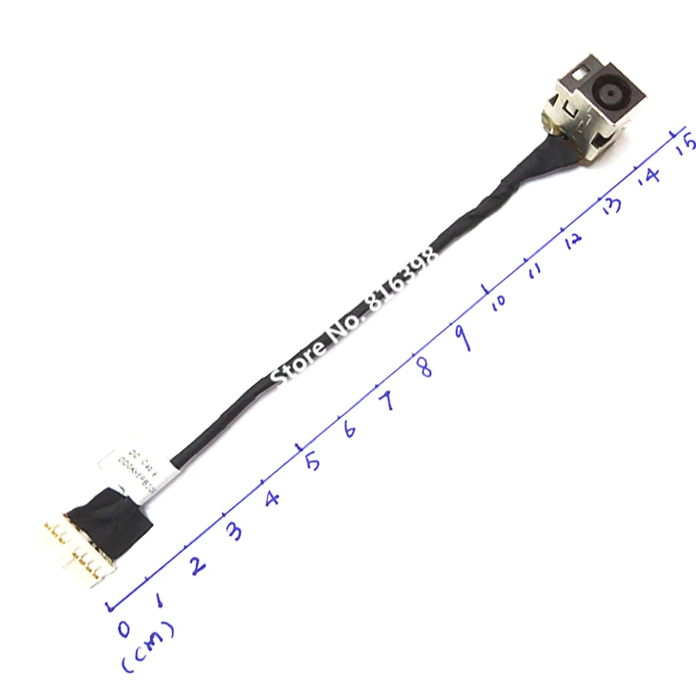 

Новый кабель постоянного тока для HP G56 CQ56 CQ62 G62 DC Jack DD0AX6PB000 8pin 14 см