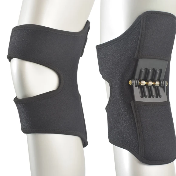 1 Pair 1 шт./1 пара, спортивный Электрический подъемник, поддерживающие накладки для колен, наколенники, пружинные подушечки для бега, фитнес-инструменты - Цвет: 1 Pair