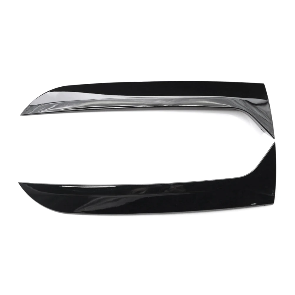 2pcs Car Rear Window Side Spoiler Canard Splitter Trim Decor For VW Tiguan MK1 2007 2008 2009 2010 2011 2012 2013 2014 2015