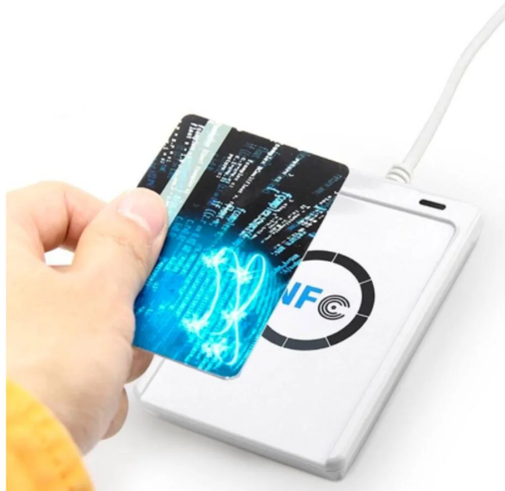 ACR122U RFID считыватель смарт-карт NFC Писатель Копир Дубликатор записываемый клон программное обеспечение USB для ISO14443 протокол S50