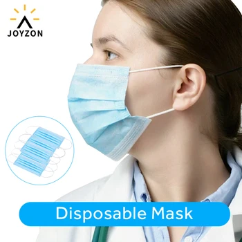 

100 Pcs 3 Laye Mask dust protection Disposable Face Masks Elastic Ear Loop Disposable Dust Filter Safety Mask