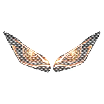 

For Kawasaki Versys 650 Versys650 KLE650 KLE 650 Motorcycle 3D Front Fairing Headlight Stickers Accessories