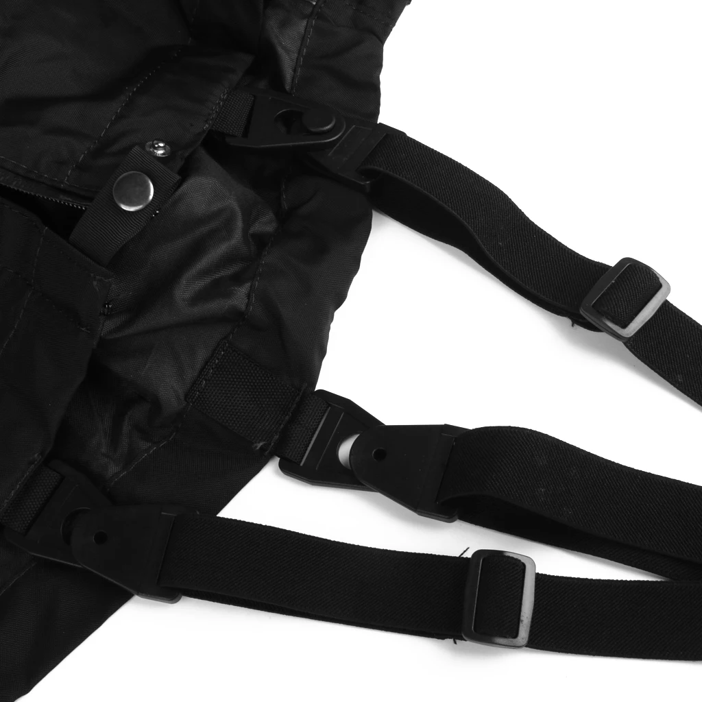 Нейлоновый каяк спрей юбка палуба Sprayskirt с мешком для хранения черный