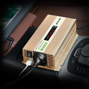 

2400W USB Charge Max Watt DC 12V To AC 220V Portable Digital Display Car Power Inverter Converter Adapter For Car DVD Player