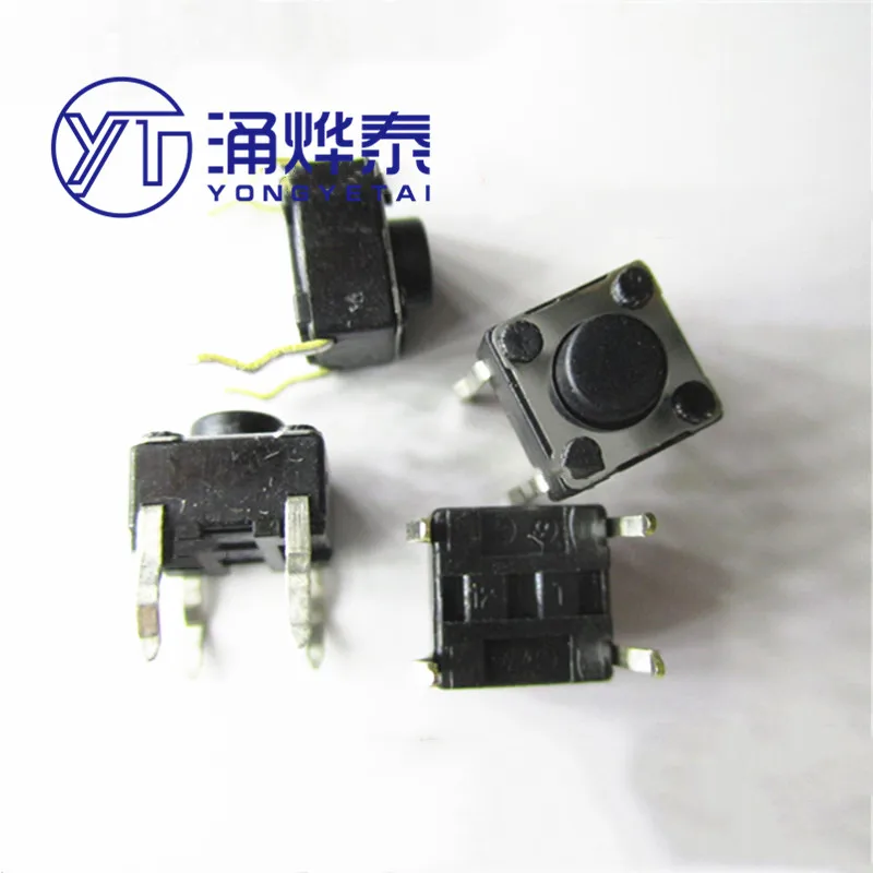 

YYT 20PCS SKHHAKA010 6*6*5 tact switch, in-line button, 1 million life