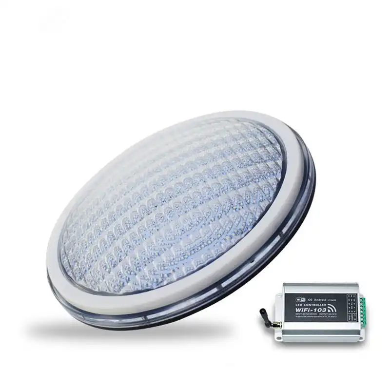 luz de piscina par56 rgb con control wifi lampara de piscina led impermeable ip68 luces subacuaticas para piscinas luz cascada