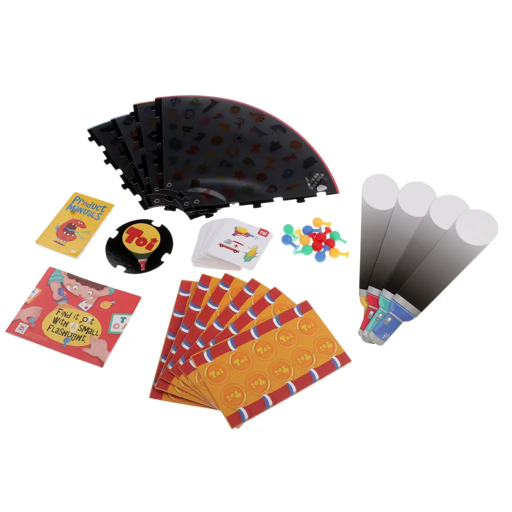 

Find It Out with A Small Flashlight Children Parent-child Interaction Games