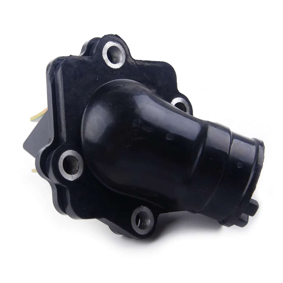 DWCX Performance Intake Manifold Carburetor Inlet& Reed Valve& Joint Boot Connect fit for Yamaha Jog 50cc 1PE40QMB 2 Stroke