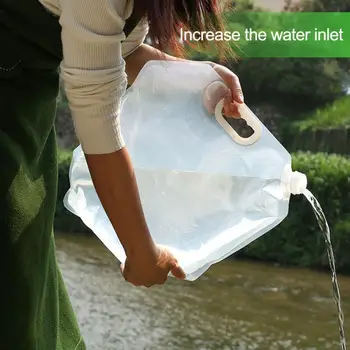 

1 Pcs Cycling Water Bag Evacuation Disaster Prevention Goods Water Tank Water Bag Portable Large Capacity Folding Safety