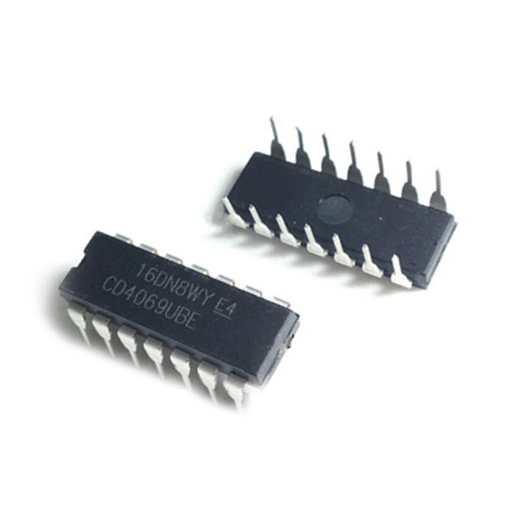 

10PCS CD4069UBE DIP14 CD4069U DIP CD4069 DIP-14 CD4069BE new and original IC
