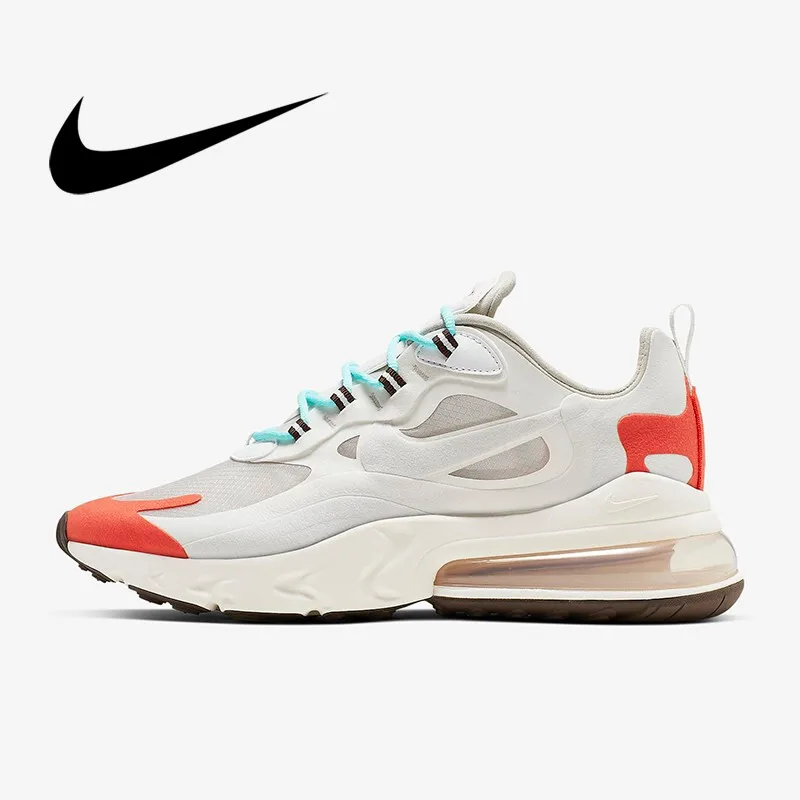 Nike Air Max 270 реагируют Для мужчин, кроссовки для бега, спортивные светильник дышащая уличная Фитнес тренировочные кроссовки мужские AO4971-200
