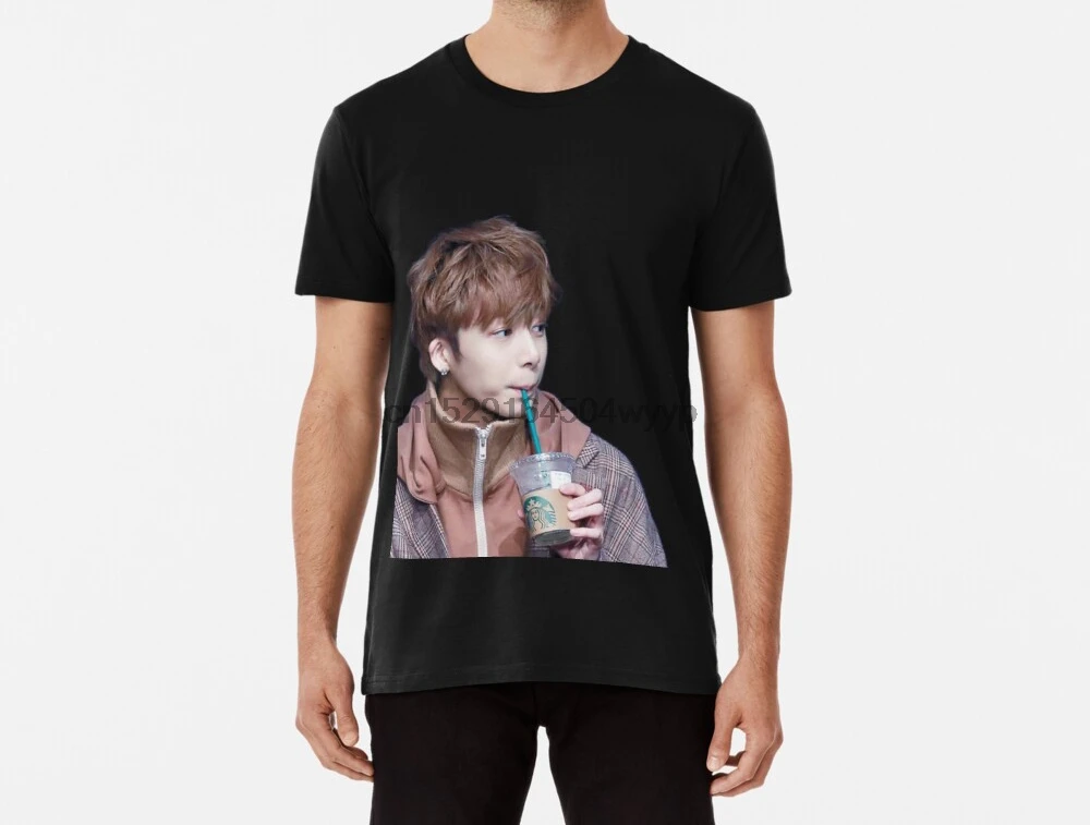 Мужская забавная футболка Hyungwon Monsta X tshirs женская |