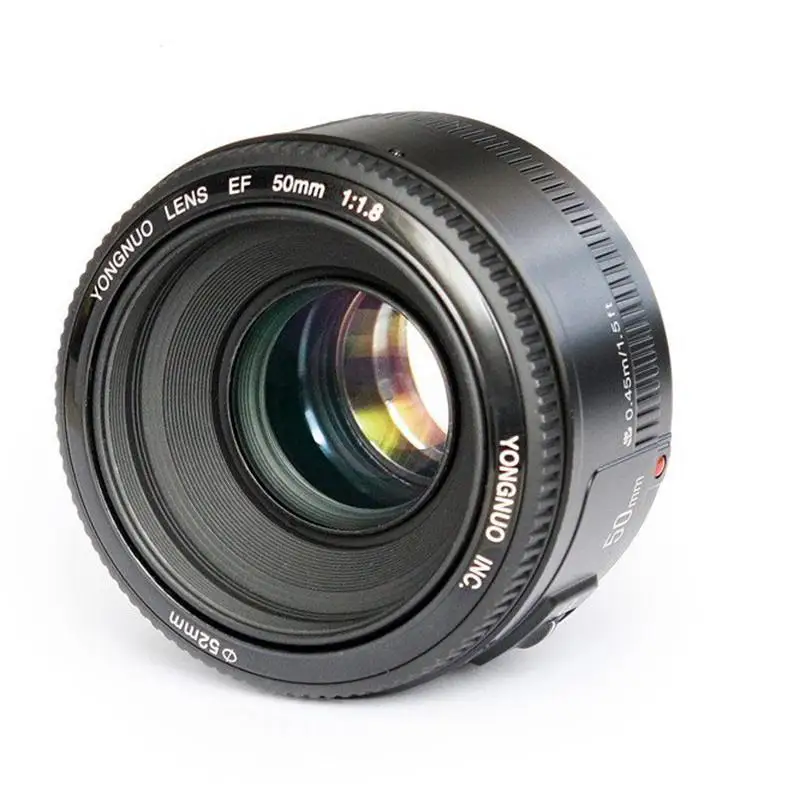 

DSstyles YN50mm F1.8 Lens Large Aperture Auto Focus Lens For Canon EF Mount EOS Camera