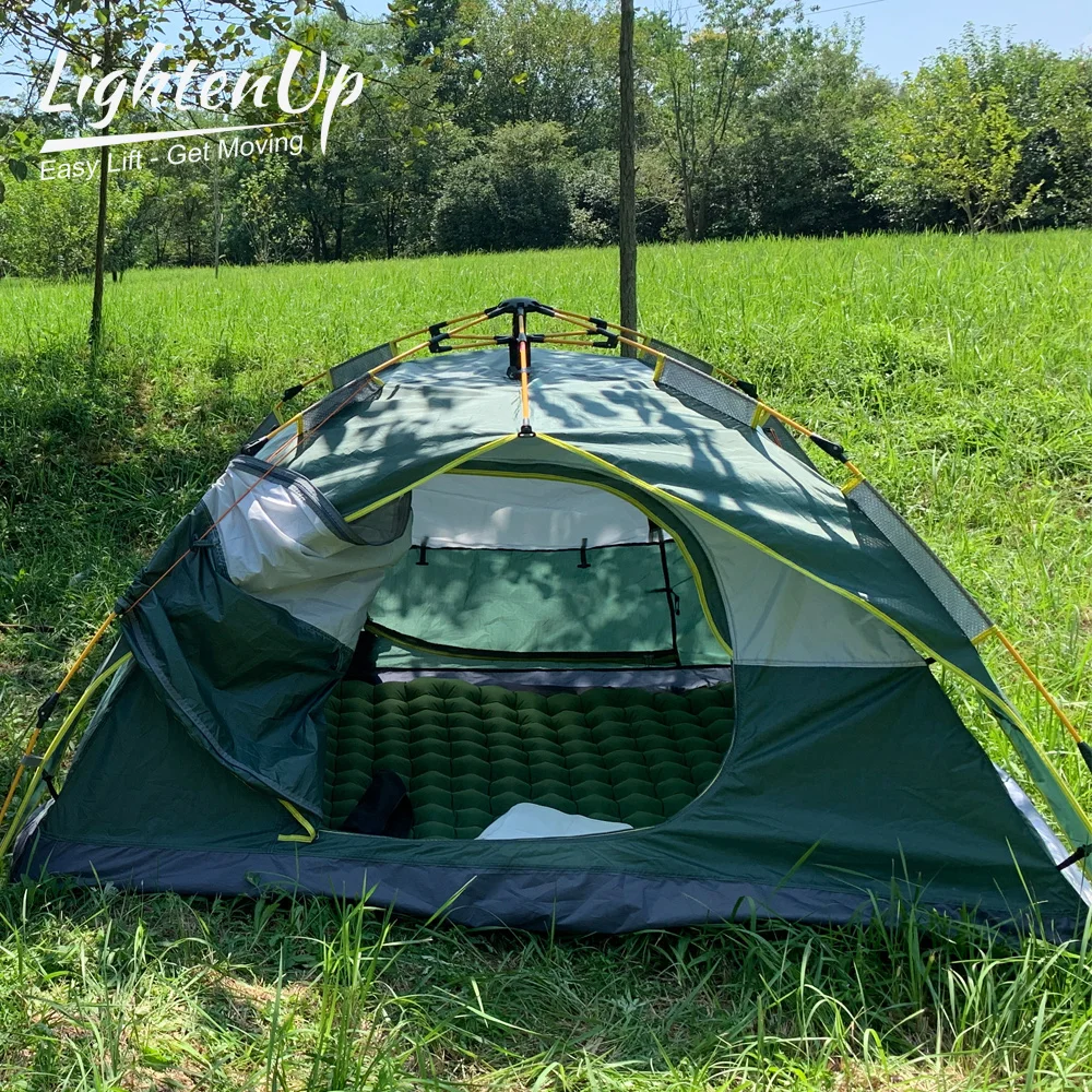 Lighten Up Automatic Tent 2 3 Person Camping Tent Easy Instant Setup Portable Backpacking for