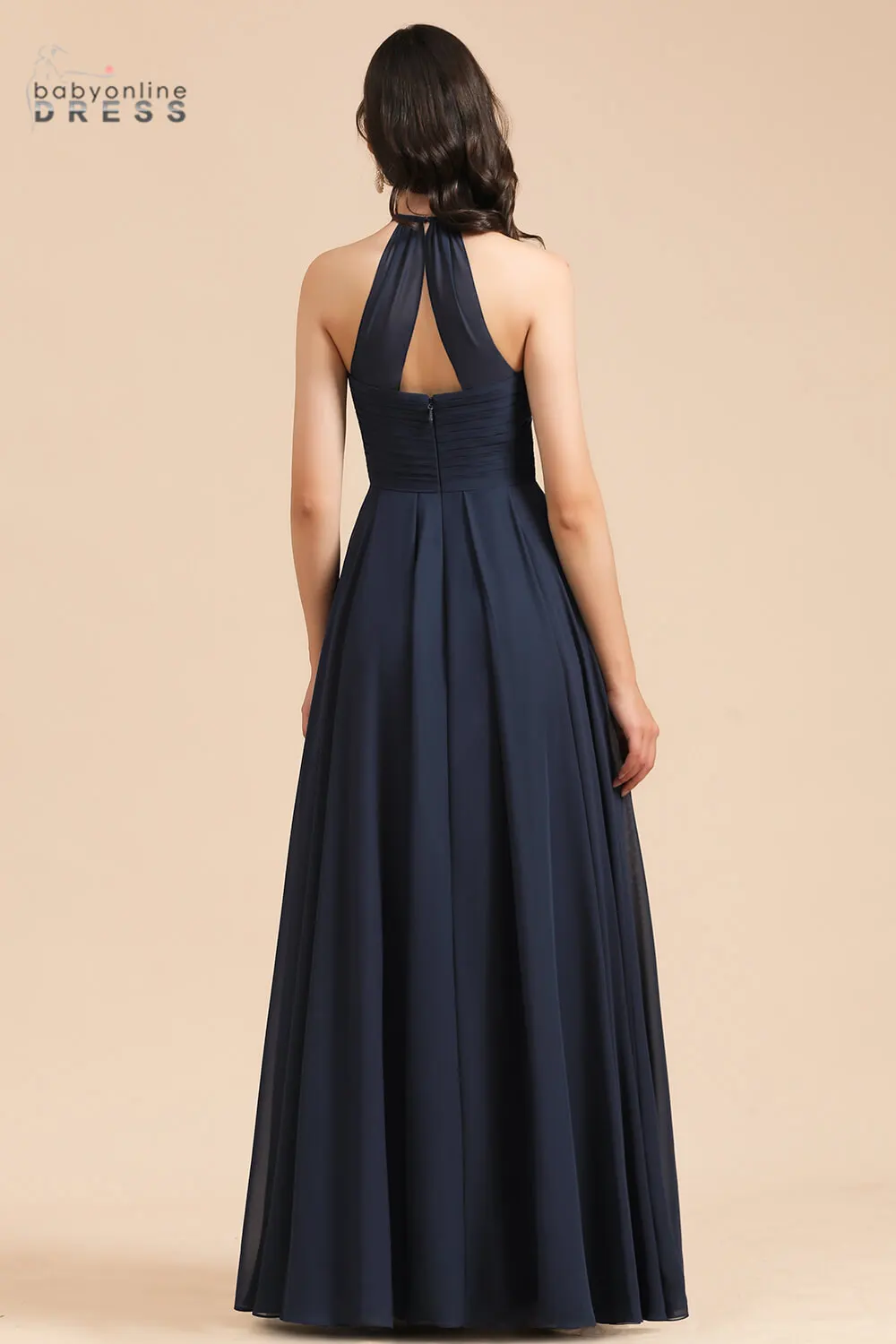 Babyonlinedress 50 cores a linha chiffon vestidos
