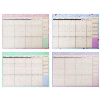

Monthly Paper Pad 20 Sheets DIY Planner Desk Agenda Gift School Office Supplies