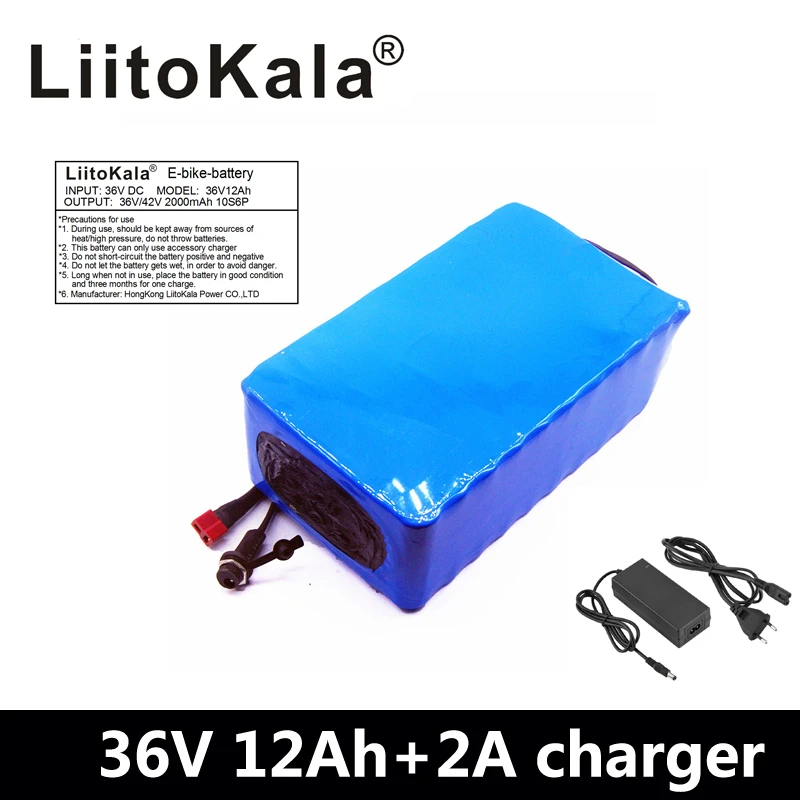 Archeologisch Bekwaamheid De layout New 36v 12ah Electric Bike Battery Built In 20a Bms Lithium Battery Pack 36  Volt With 2a Charge Ebike Battery 36v Power Battery - Battery Packs -  AliExpress