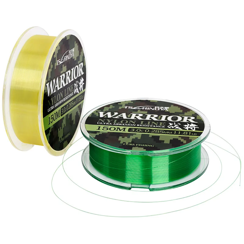 

War 150 M Lure Nylon Thread Low Snakehead Rod Smooth Topmouth Culter Extension Mandarin Fish Lure Fishing Line