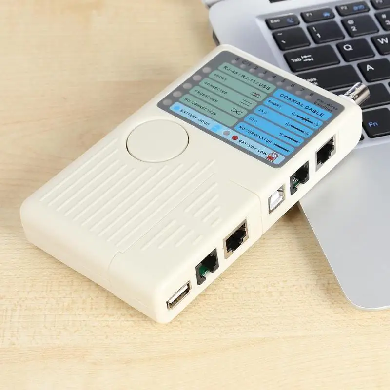 Беспроводной USB BNC LAN Сетевой кабель тестер для UTP STP Кабели LAN RJ11 RJ45 трекер детектор быстрая скорость Тестирование высокое качество инструмент