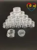 5pcs crystal clear Cosmetic 5g packaging bottles of cream ,can box eye cream jar ,5g mini clear plastic empty bottle 1