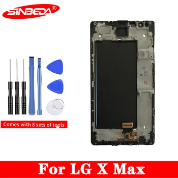 

Sinbeda For LG X Max k240 K240H K240F LCD Display Touch Screen Digitizer Assembly With frame Original For LG X Max LCD Replacem