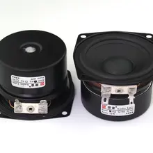 2 шт 2,5 дюймов 4 Ом 15 Вт полный спектр Hifi НЧ-динамик аудио динамик s Полная частота бас-динамик звук бас блок LoudSpeterm блок LoudSp