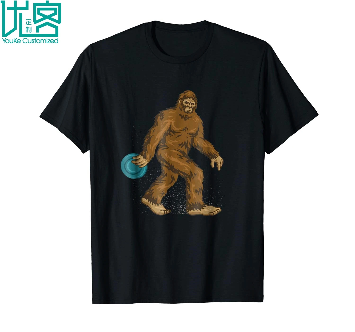 Gildan Brand Disc Golf Gifts Bigfoot Disc Golf Men Women Tee Shirts 2019 Summer Men's Short Sleeve T-Shirt