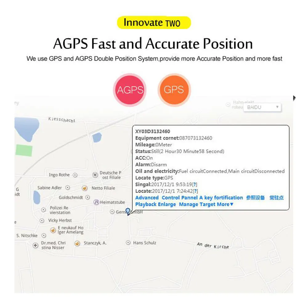 Gps/GPRS/GSM A gps авто мини gps трекер сигнализация Противоугонная SMS прочный gps локатор мотоцикл позиционирование портативный