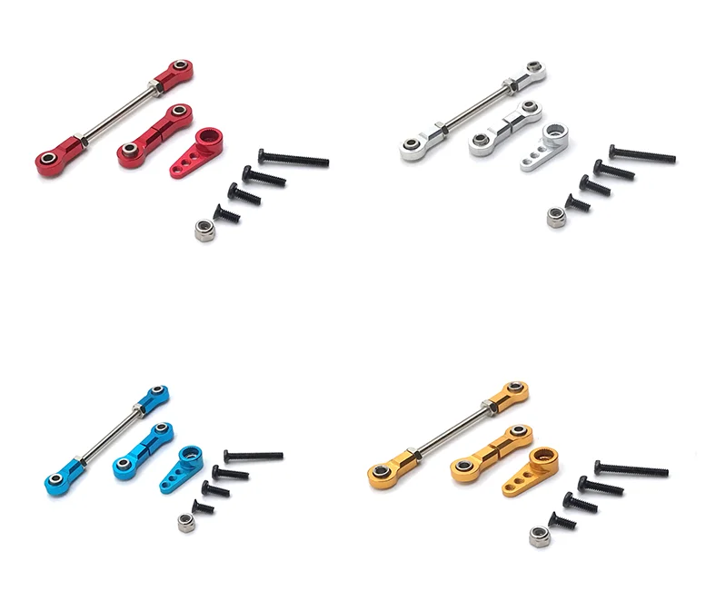 

Модель автомобиля WLtoys K969 K979 K989 K999, модель 284131 детской модели, модель 1/28 с дистанционным управлением, металлическая фурнитура для модификации рулевого управления