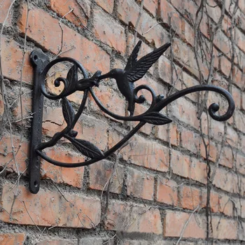 

Durable Home Use Bracket Hook Cast Iron Modern Hanging Basket Hanger Garden Outdoor For Flower Pots Decorative Wrought