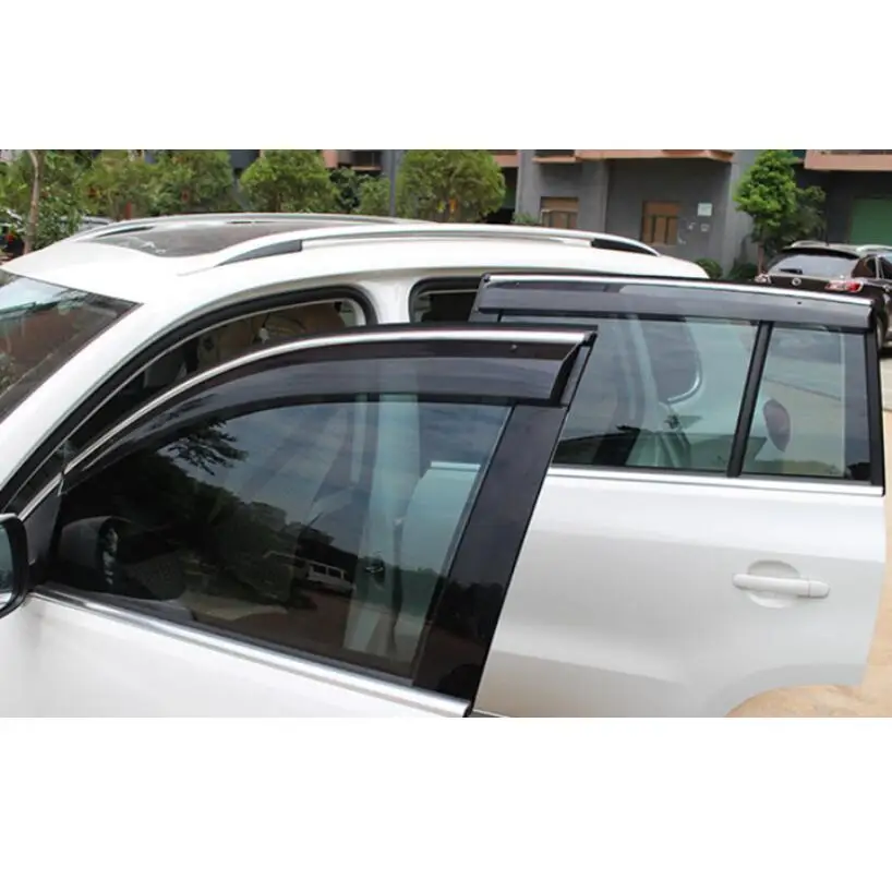 Для Ford Edge 2011 2012 2013 пластиковый Наружный козырек вентиляционные Шторы окно Защита от солнца защита от дождя отражатель 4 шт