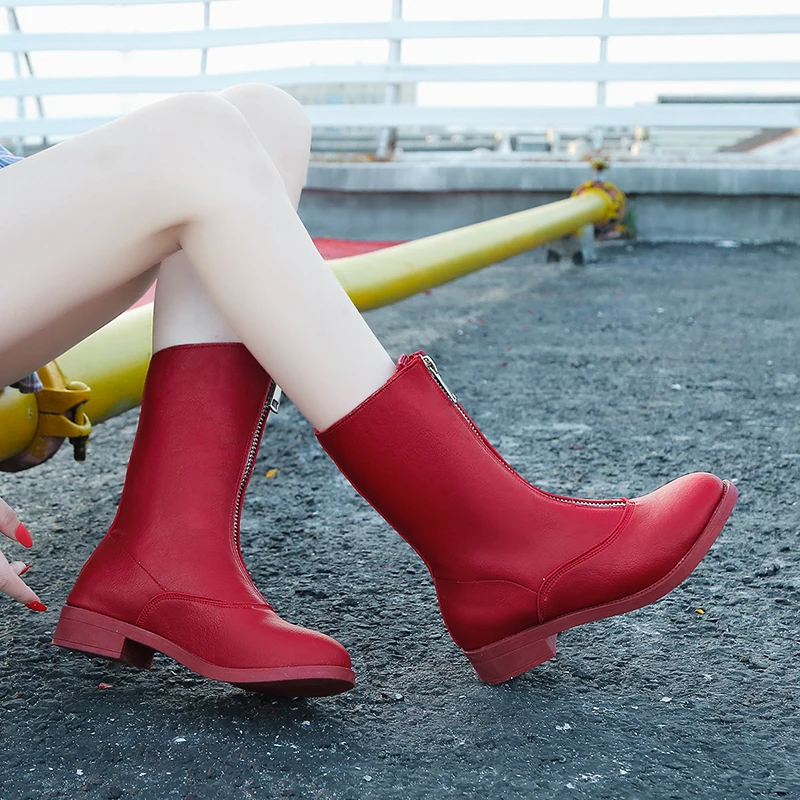 combat boots colorful