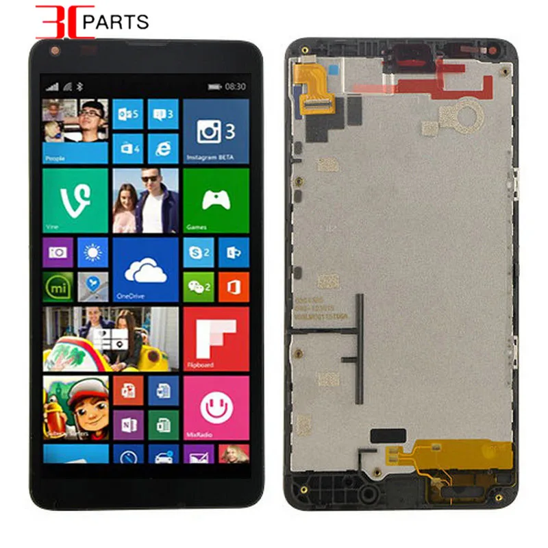 Для Nokia Lumia 640 RM 1075 1077 1109 ЖК дисплей + кодирующий преобразователь сенсорного экрана