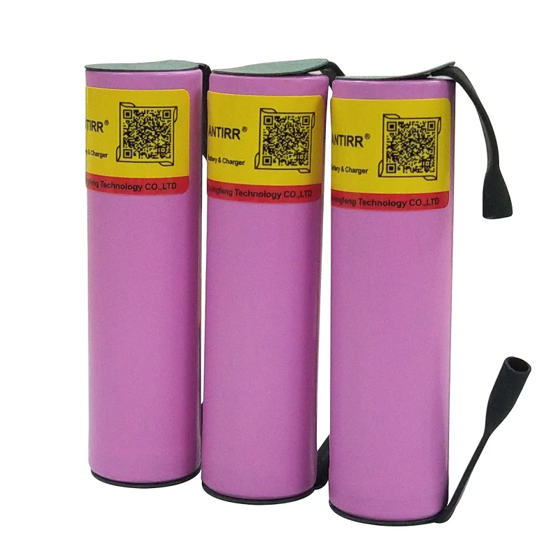 antirr INR18650-30Q 18650 3000mAh литиевая батарея 3,7 V аккумуляторная батарея электрические инструменты+ DIY никель - Color: 3 PCS
