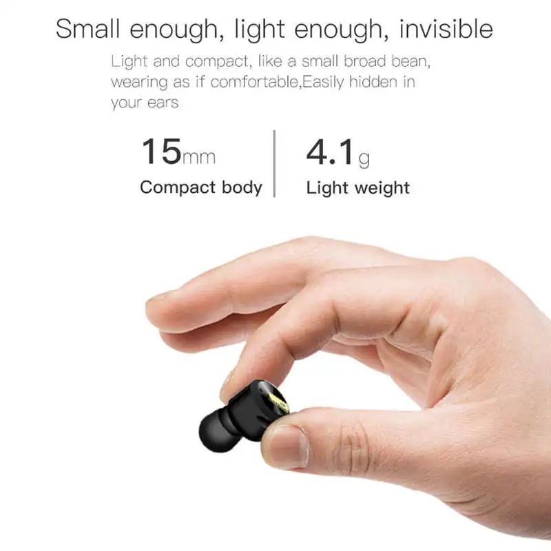 ABKT-Sport Bluetooth наушники Tws беспроводные наушники Bluetooth V5.0 шумоподавление Гарнитура для Iphone Android Hifi наушники
