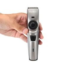 Kemei светодиодный перезаряжаемый USB машинка для стрижки волос Профессиональная Беспроводная Машинка для стрижки Отрегулированная бритва электрическая машинка для стрижки волос