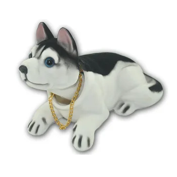

Home Car Ornament Decoration Doll Puppy Nodding Dog Interior Accessories