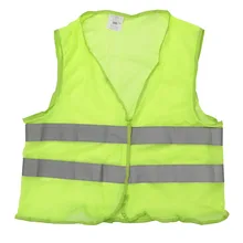 Reflective Vest Accident Vests Night Run Outdoor Sports Reflective Safety Vest Road Bike Riding Cycling Traffic Road Work Wears
