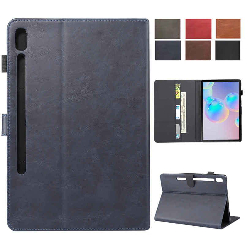 Pu кожаный чехол для Samsung Galaxy Tab S6 10 5 SM-T860 SM-T865 T860 T865 смарт-чехол с магнитом 2019 |