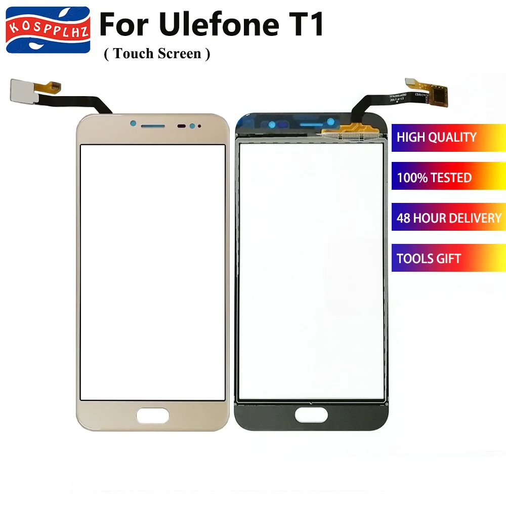 100% протестированная Новинка для сенсорного экрана Ulefone T1 внешняя стеклянная