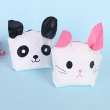 20 шт./лот, милый кролик длинное ухо, сумки для конфет, Банни, печенья, печенья, упаковочные принадлежности, маленький мешок для закусок, Свадебная вечеринка, подарок