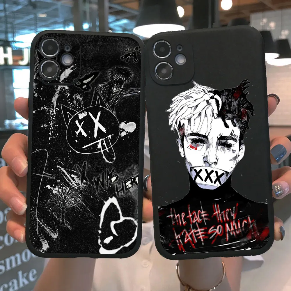 Punqzy Sad Boys Xxxtentacion Rapper Phone Case For Iphone 12 Pro Max 11 Pro Max 6s 8 7 Plus 5s Se Xr Xs Max Soft Tpu Cover Case Phone Case Covers Aliexpress