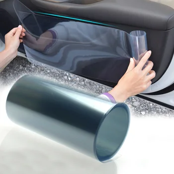

15*100cm Car Styling Car Paint Protective Film Anti-kick Film Transparent Invisible Car Bumper Hood Paint Protect Auto Sticker