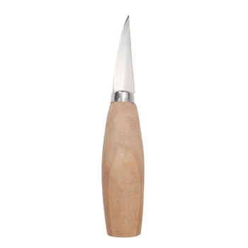 

2Pcs/Set Spoon Carving Cutter Set Woodcarving Crooked Hooked Whittling Cutter Tools Kit B88